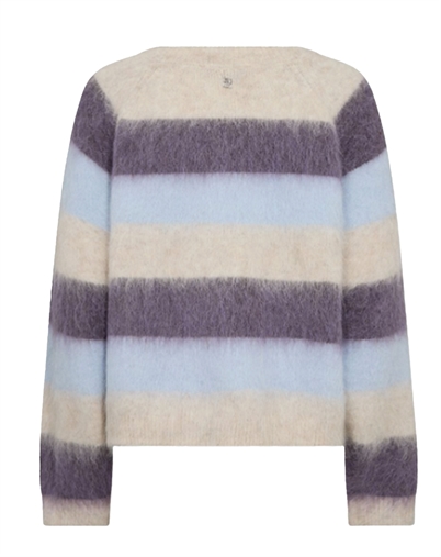 Mos Mosh - MMSuvi Stripe Strik - Sweet Grape